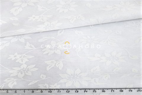 Ткань Поликоттон ажурный 220 см рис 008