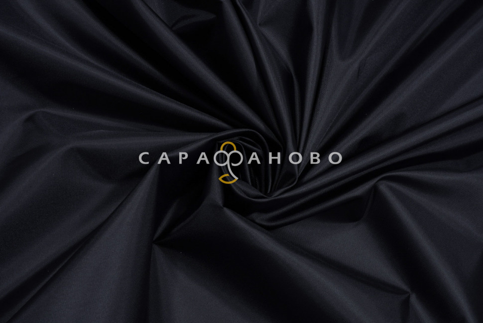 Оксфорд 200 гл/кр D PU 1000 150 см рис черный сорт 2