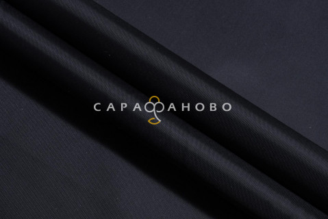 Оксфорд 200 гл/кр D PU 1000 150 см рис черный сорт 2