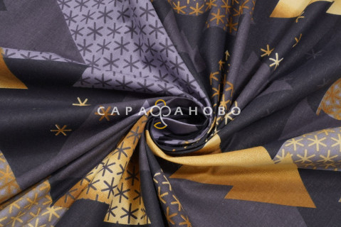Ткань Поплин 220 см рис. 12532-1 Тайлер (основа)