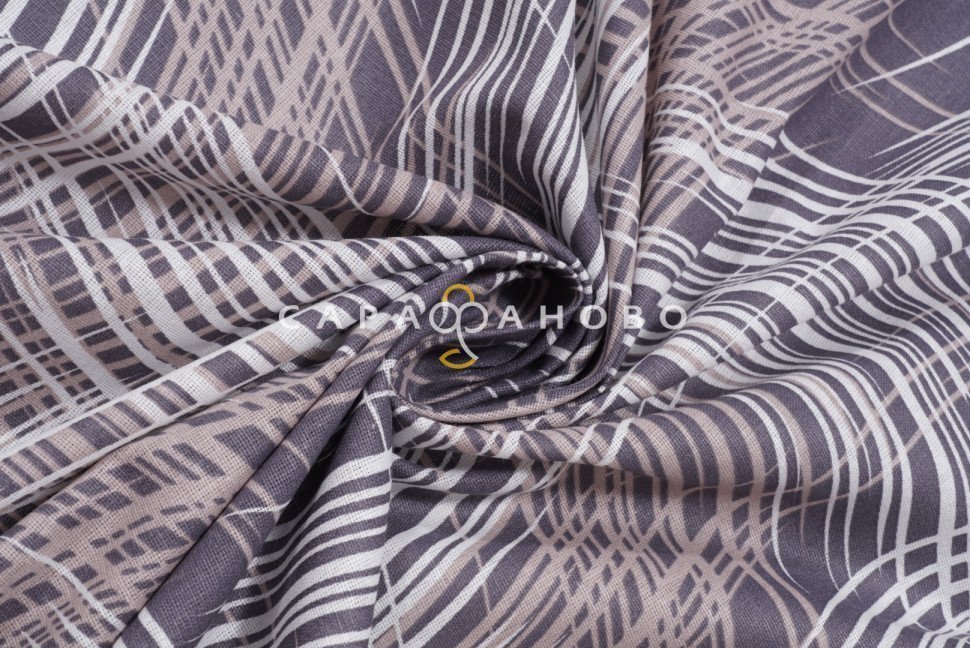 Ткань Бязь 220 см рис. 12514/1 Арабески