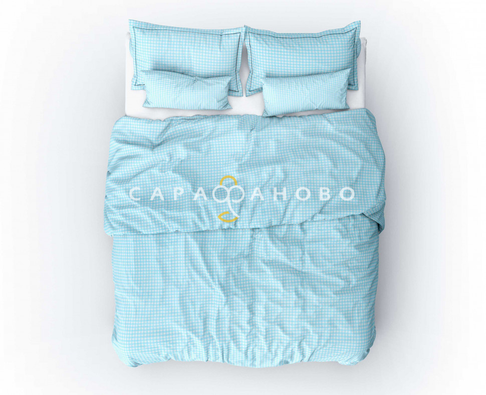 Ткань Бязь 150 см 105 гр рис. 159в4/1 Клеточка