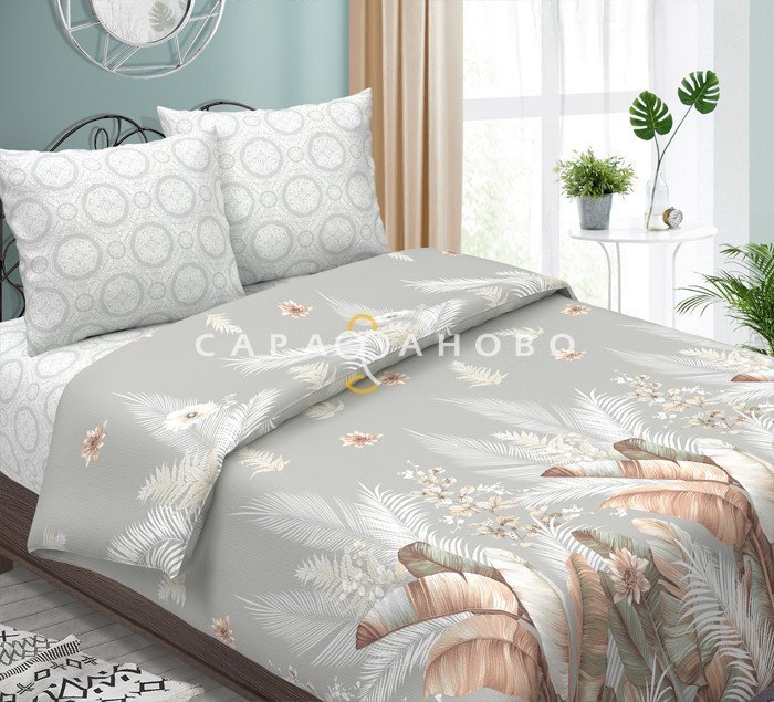 Ткань Бязь 220 см рис. 872-1 Эдем (основа)