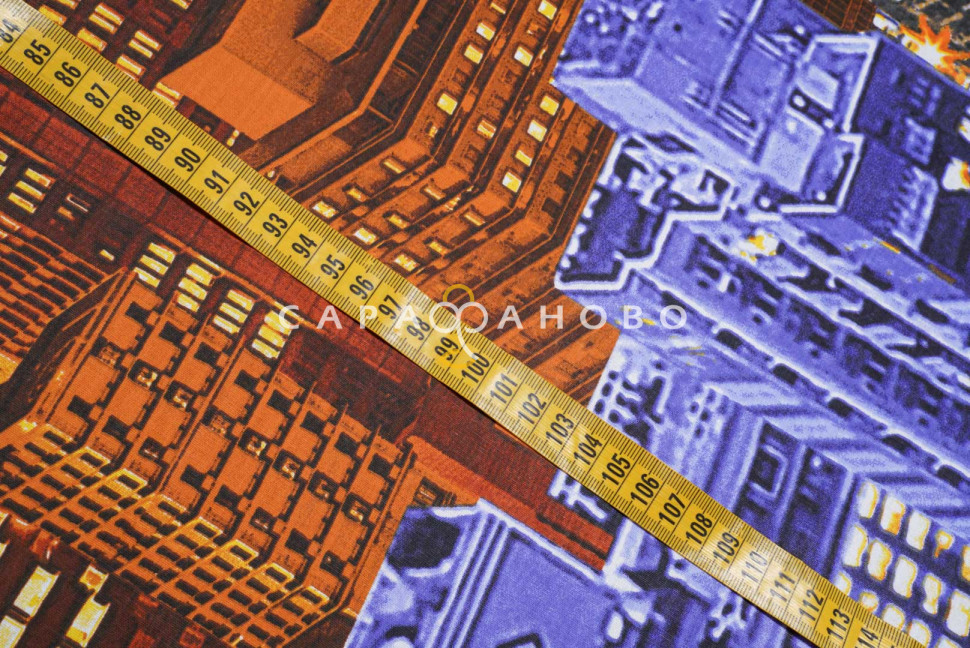 Ткань Перкаль 220 см рис. 200282 Панорама (основа)