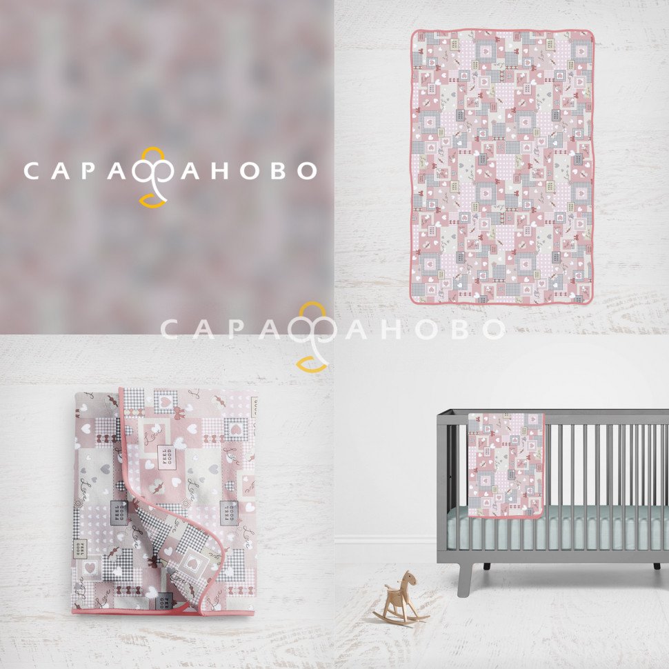 Ткань Ситец 95 см рис 21314 вид 3 Лямур