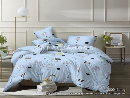 Ткань Бязь 220 см 120 гр Акварель рис 200943