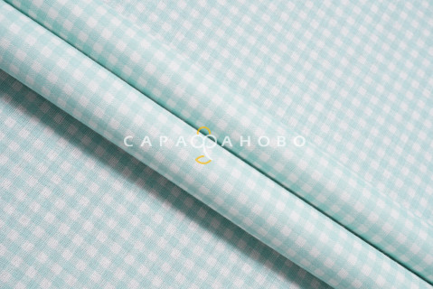 Ткань Бязь 150 см 120 гр рис. 159в3/2 Клеточка