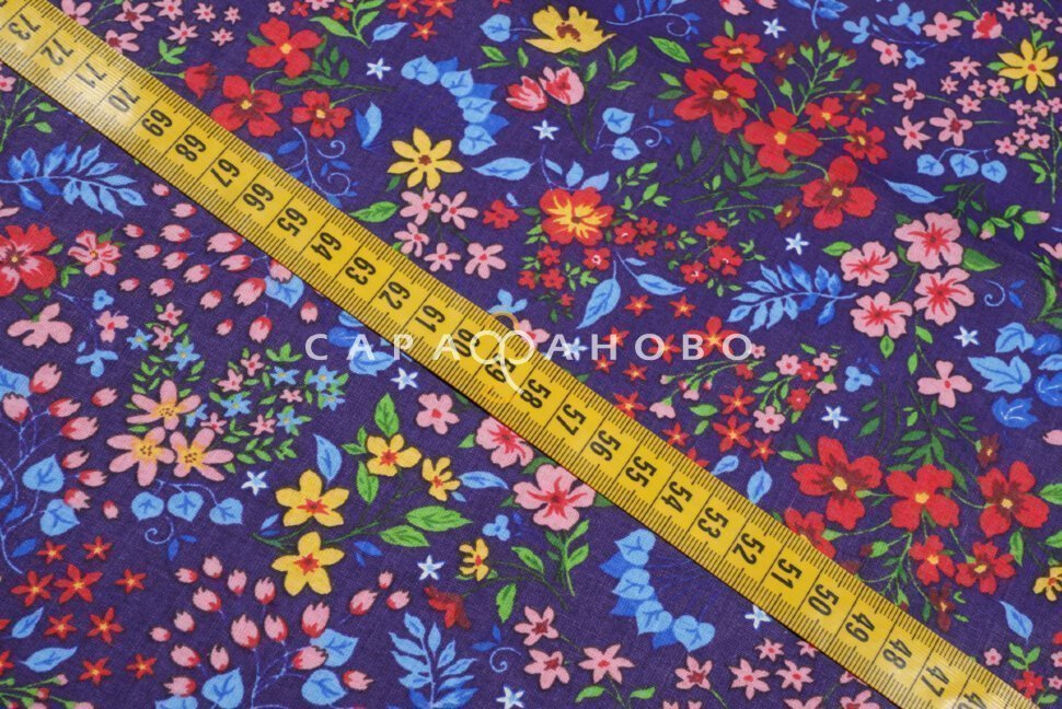 Ткань Ситец 80 см рис 21219 вид 2