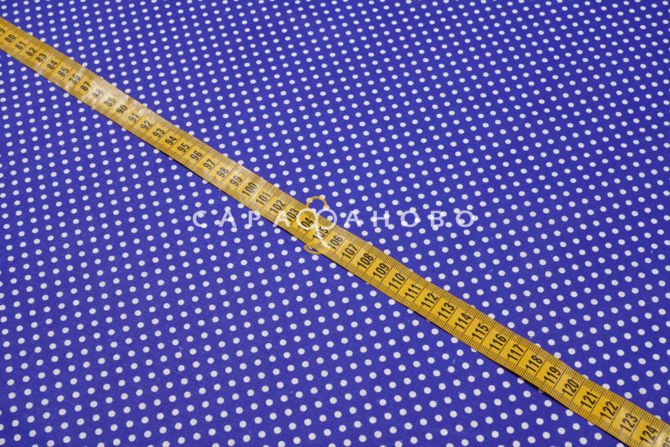 Ткань Бязь 150 см 120 гр Мелкий горошек 1590-21