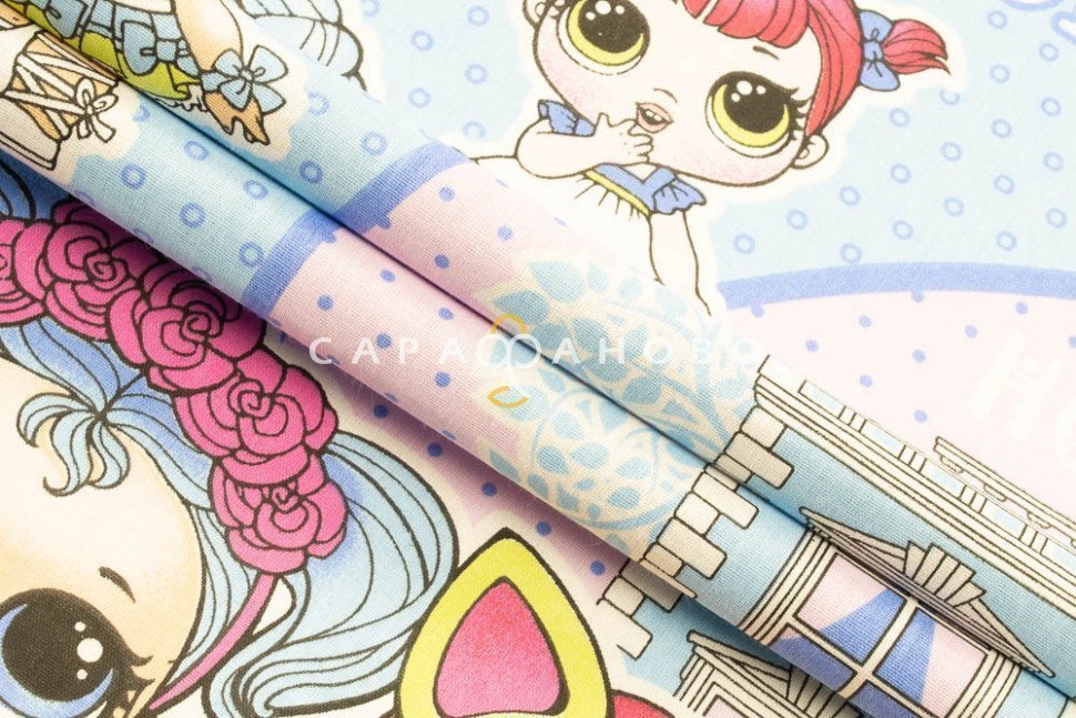 Ткань Бязь 150 см Детская коллекция