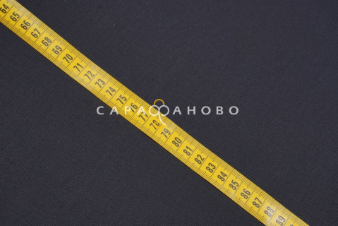 Ткань Саржа 150 см 12с18 260 гр. №315 Чёрный