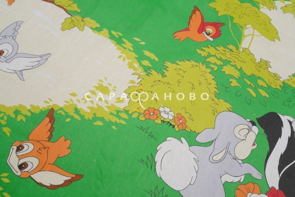 Ткань бязь 150 см 100 гр. детская рис 1239