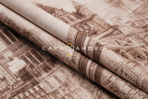 Ткань Бязь Премиум 220 см "Oxford" рис 6456 вид 1