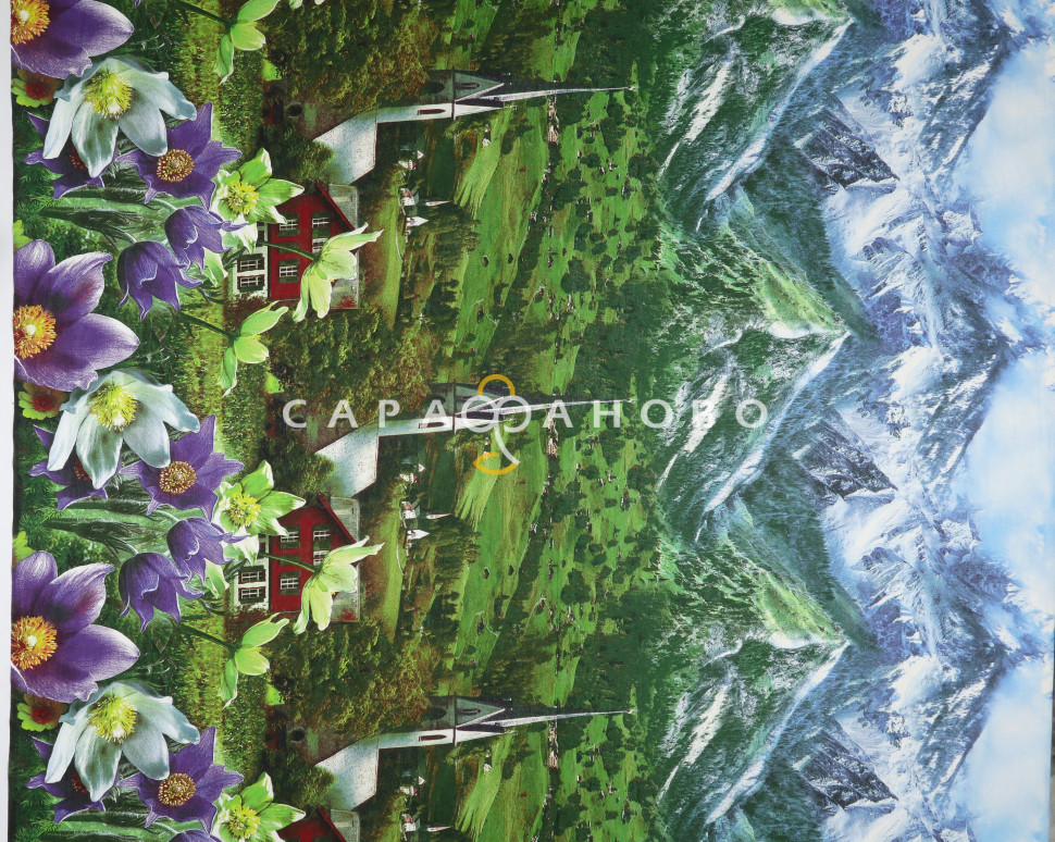 Ткань Бязь 220 см 125 гр рис 21307/1