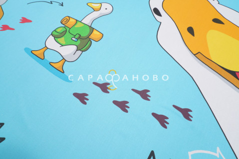 Ткань Поплин 150 см 110 гр Crazy goose 500098 вид 1 (основа)