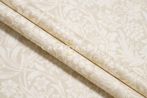 Ткань Сатин 220 см "Жозефина" рис 11498-1