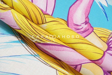 Ткань поплин 220 см "Зазеркалье" рис  11092-1