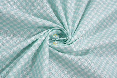 Ткань Бязь 150 см 105 гр рис. 159в3/2 Клеточка