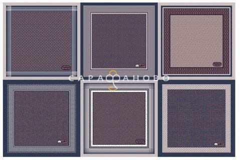 Ткань Ситец платочный 95 см "Мишель" рис 21248 вид 2