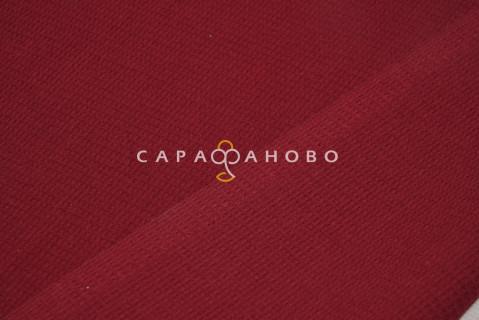 Ткань Полотно вафельное 150 см 200 гр (3х5) гл/кр №036 Бордо