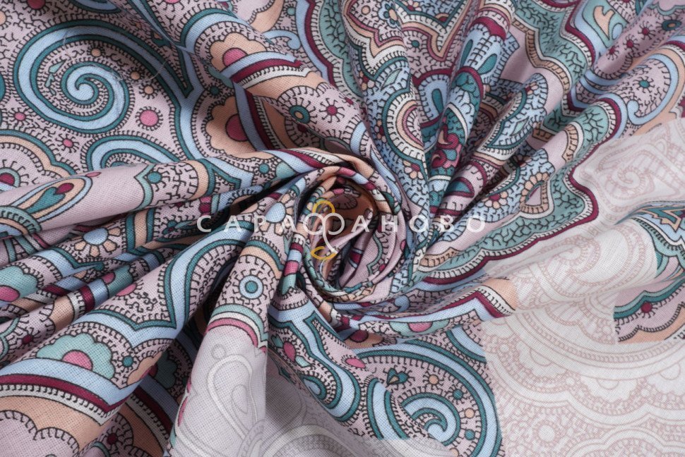Ткань бязь 220 см рис 10882/1 Султан