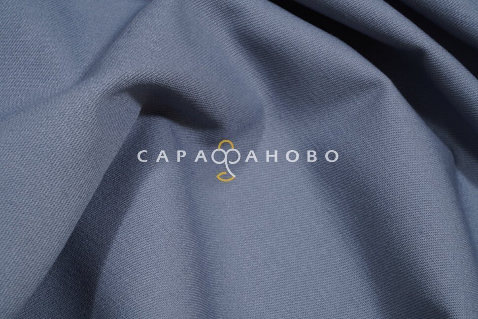 Ткань Саржа 150 см 260 гр №040 Светло-серый