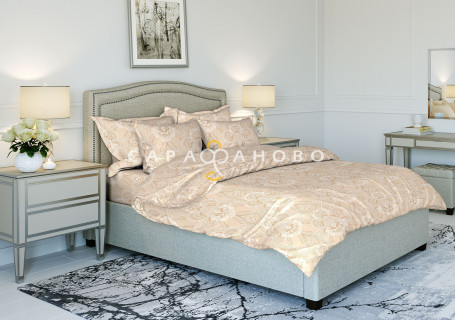 Ткань Бязь 150 см рис. 9239-1 "Брюссельское кружево"