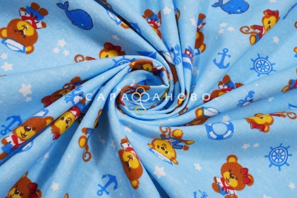 Ткань Фланель 75 см рис. 5093-1