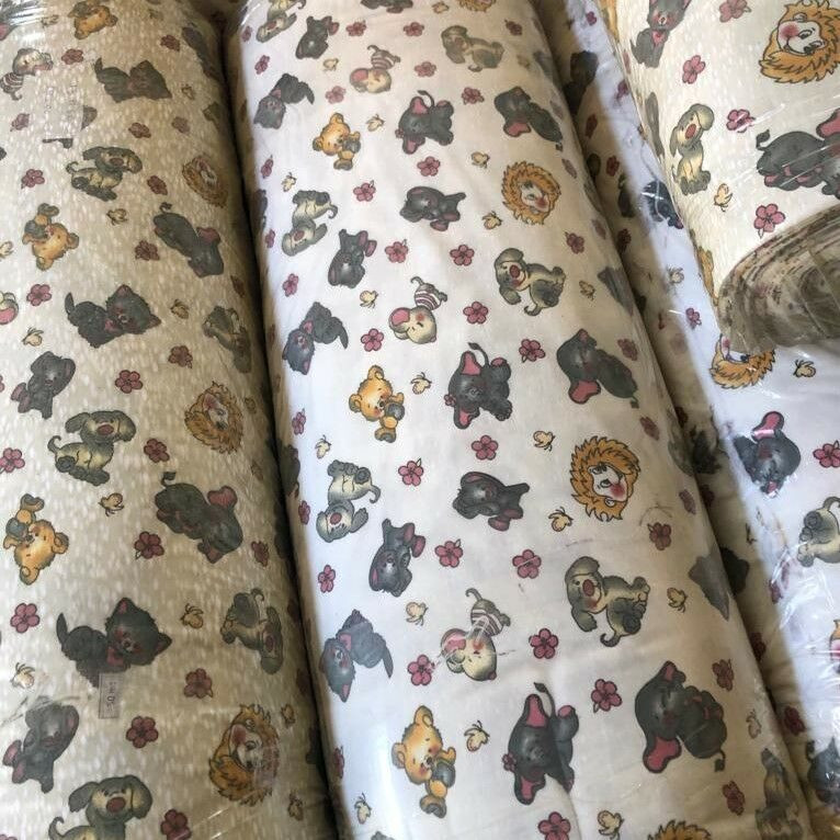 Фланель набивная шир.150 см, пл. 170 г/м2