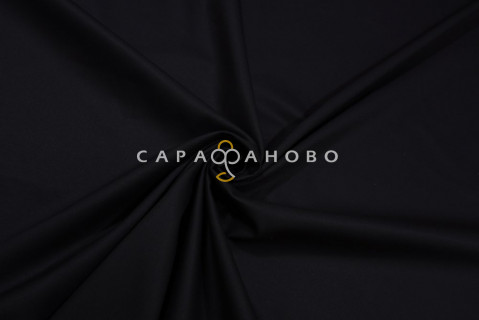 Ткань Саржа 150 см 240 гр/м2 №316 Черный