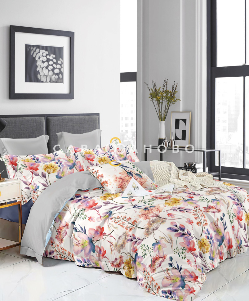 Ткань Сатин Твил набивной 235 см. 115гр. А рис. 119