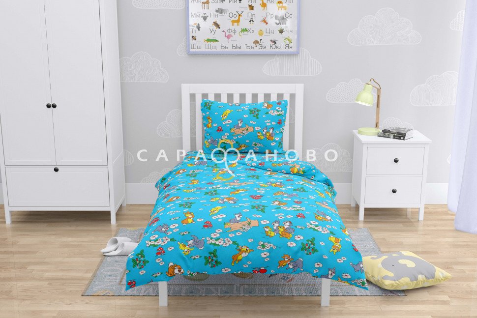 Ткань Бязь 150 см 120 гр рис. 3030-1