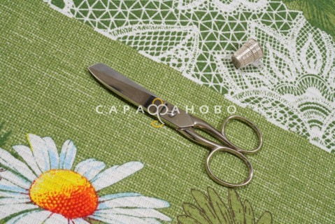 Ткань Рогожка 150 см рис. 3040-3 Подсолнухи