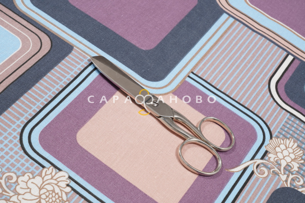 Ткань Бязь 150 см 140 гр рис Лабиринт вид 2/5