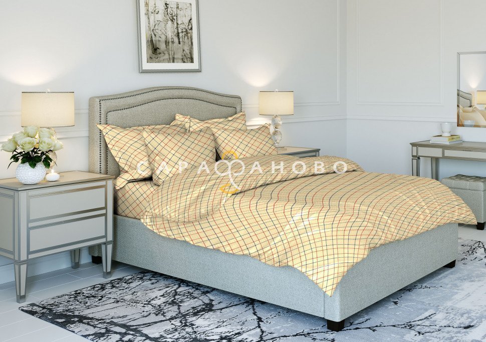Ткань Бязь 220 см рис. 70050-1