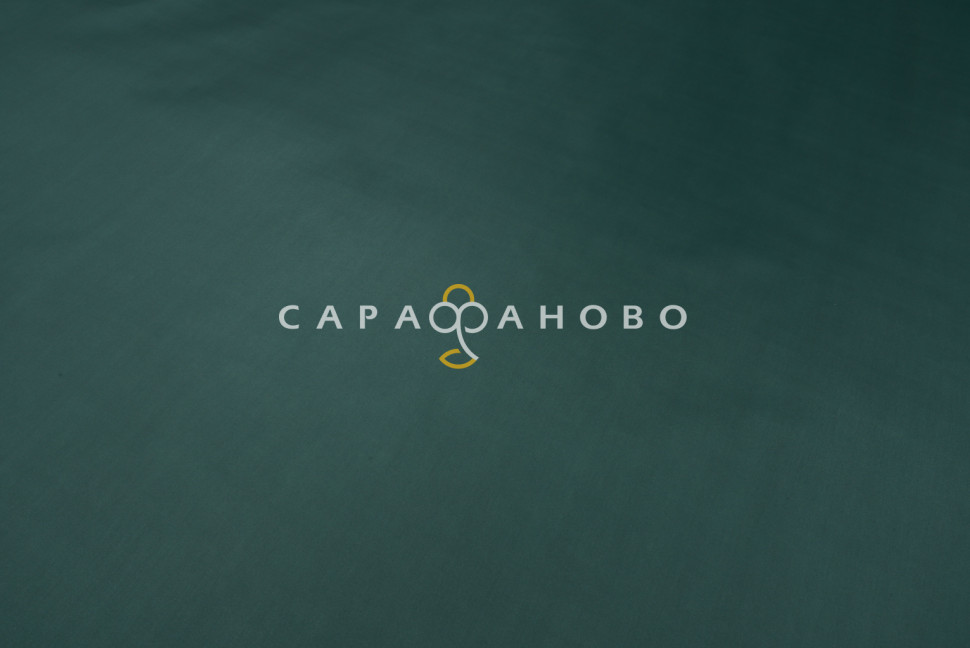 Ткань Оксфорд 210D PU1000 гл/кр 150см темно-зеленый сорт 2