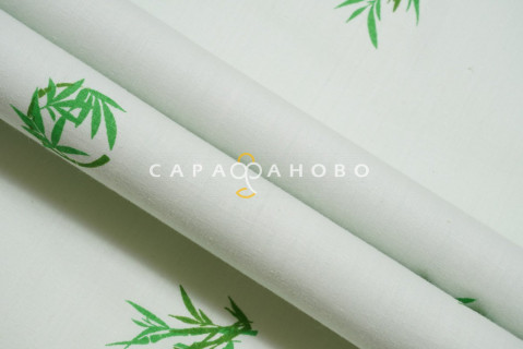 Тик набивной 220см "Хлопок" рис Bamboo 5