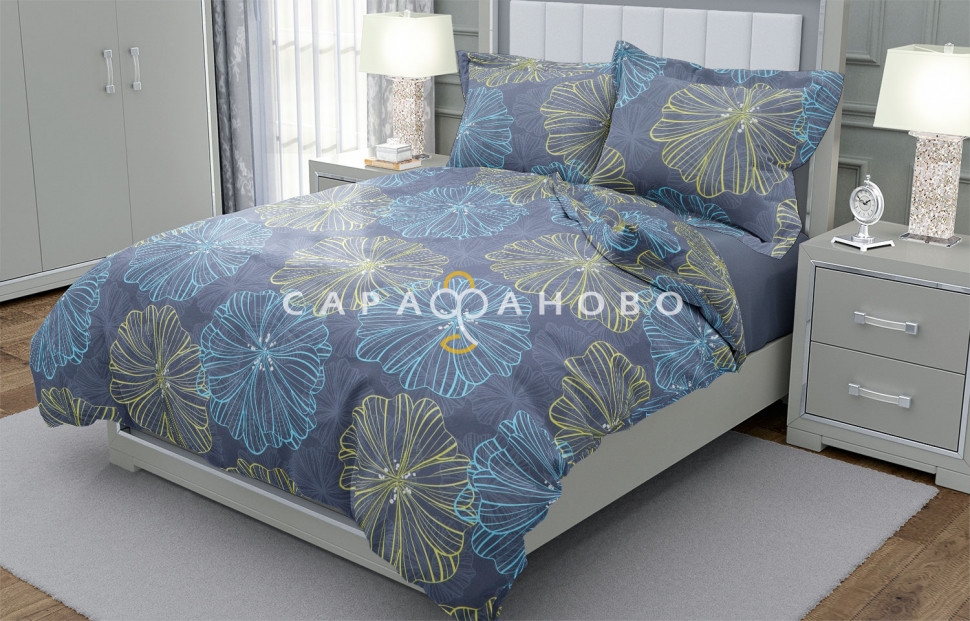 Ткань Поплин 220 см рис. 292в8/8 Лисиант