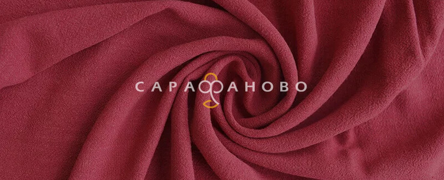 Набивная льняная ткань